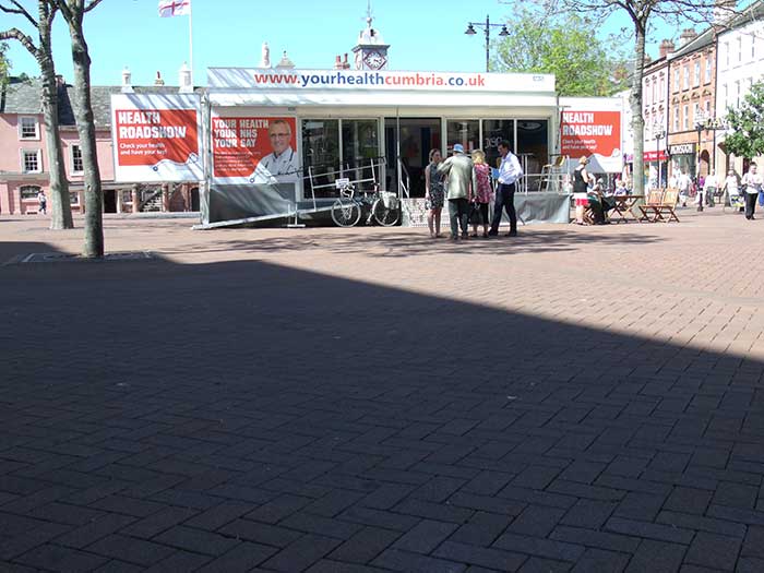 Cumbrian Health Service trailer build
