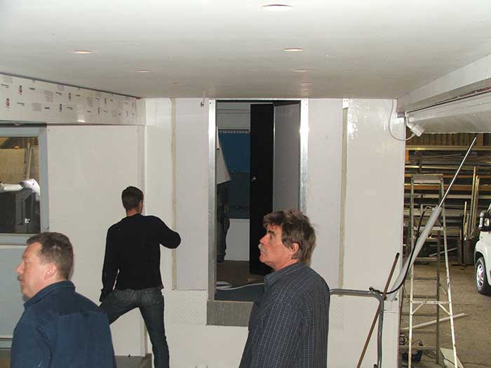 Exhitbition trailer refurbishments