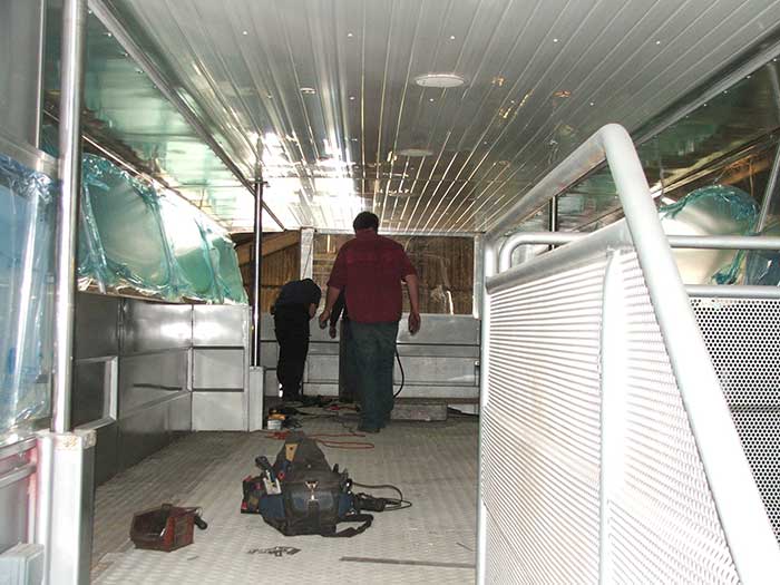 Exhitbition trailer refurbishments