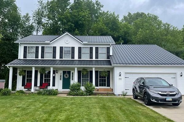 After Metal Roofing Replacement — Kent, OH — ARC Contracting of Ohio LLC