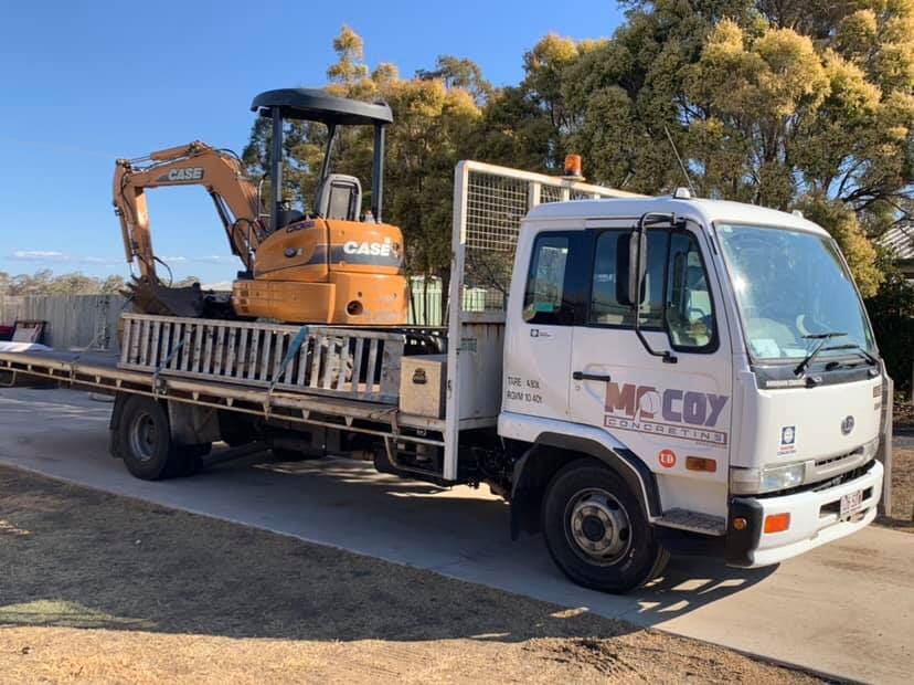 Earthmoving & Excavation in Toowoomba, QLD | McCoy Concreting