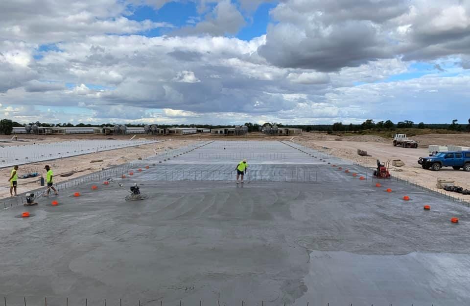 House Slab — Concreting in Westbrook, QLD