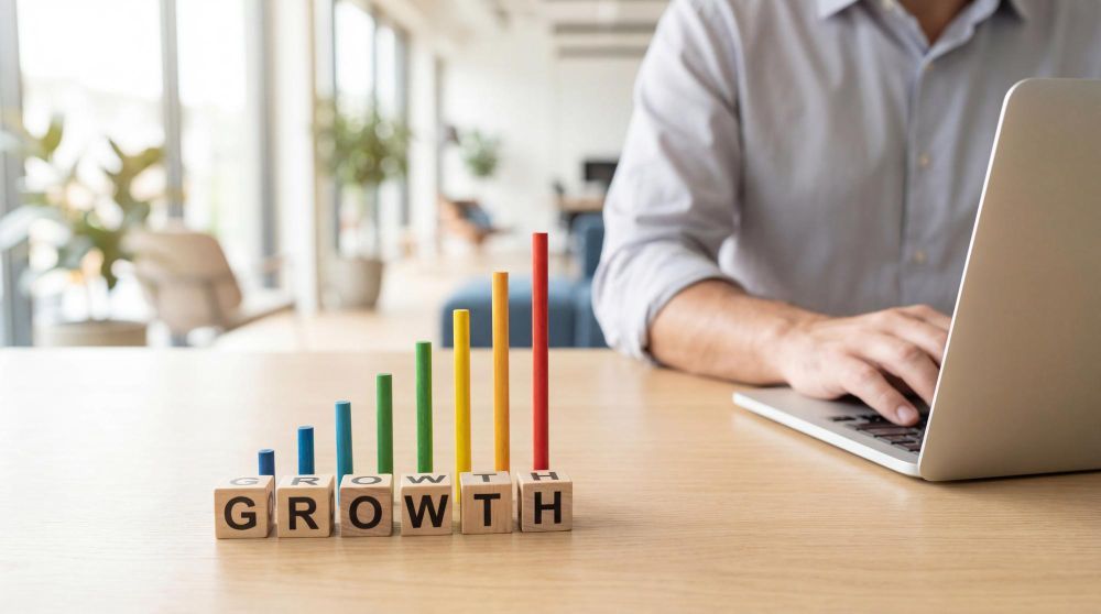 Growth strategy illustration