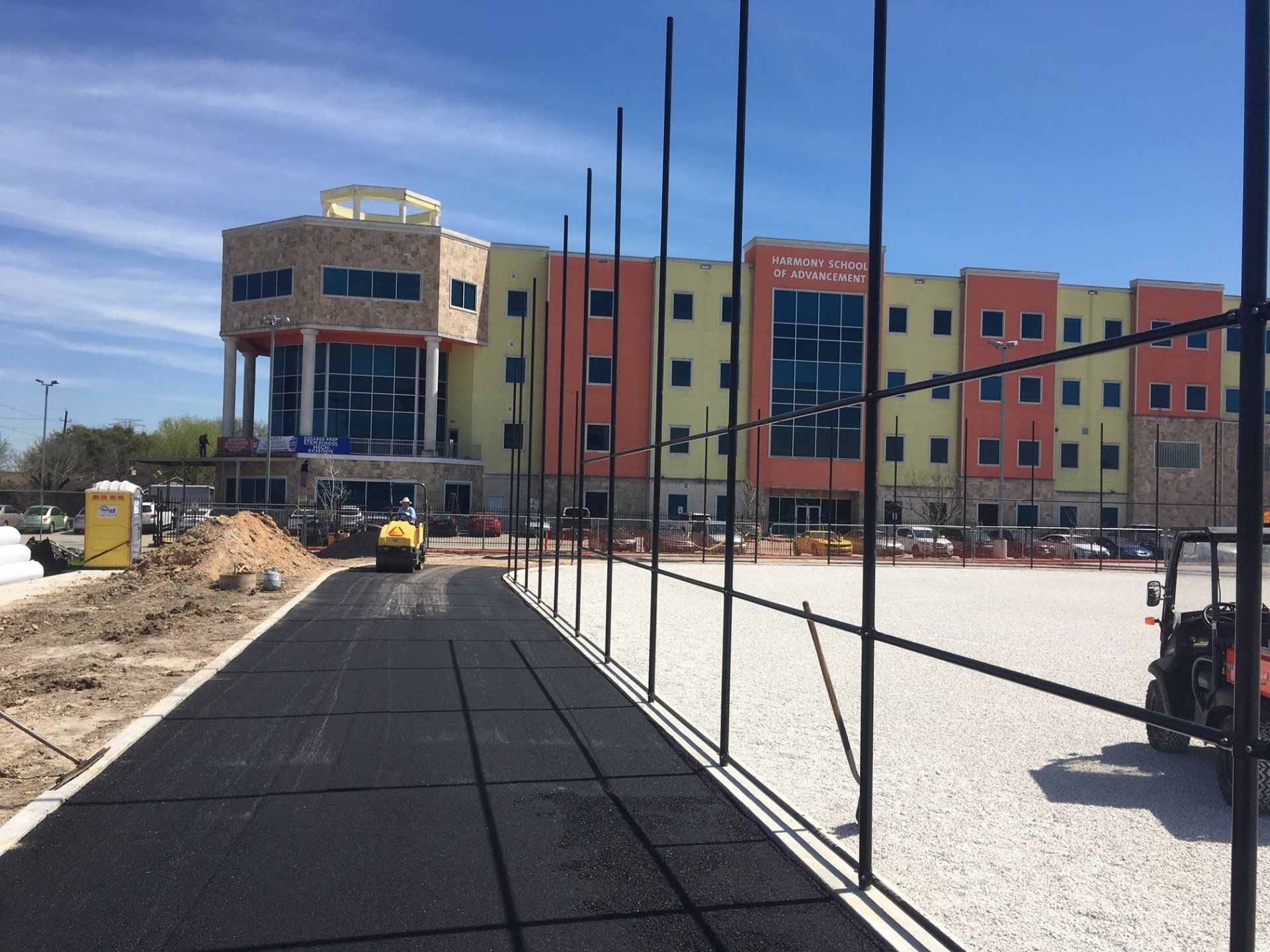 Paving The Drive Way — Houston, TX — HEV Asphalt Paving Co.