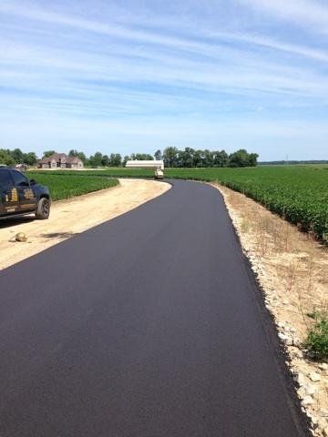 Perfectly Laid Asphalt On The Road — Houston, TX — HEV Asphalt Paving Co.