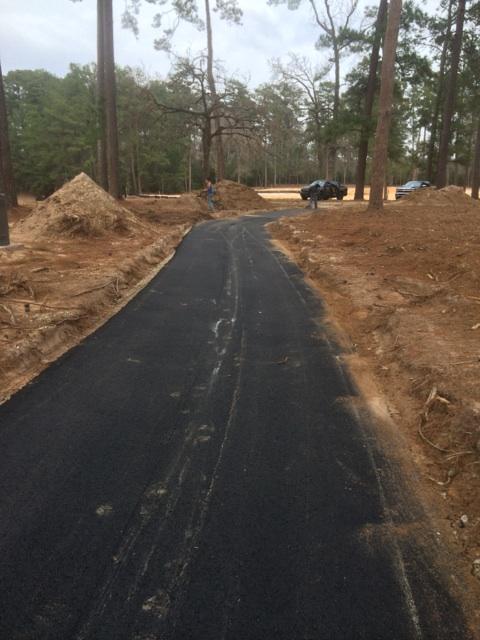 Asphalt Road On A Forrest — Houston, TX — HEV Asphalt Paving Co.