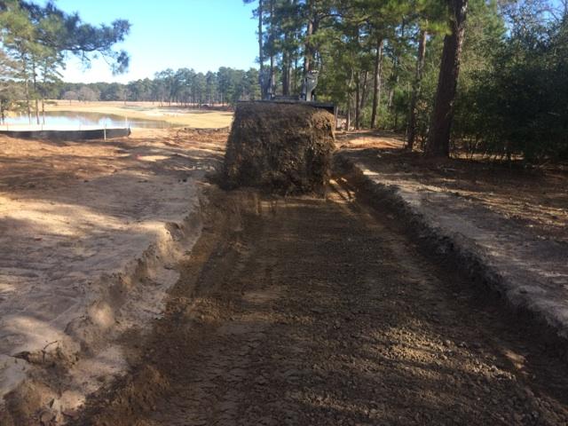 Excavating The Road — Houston, TX — HEV Asphalt Paving Co.