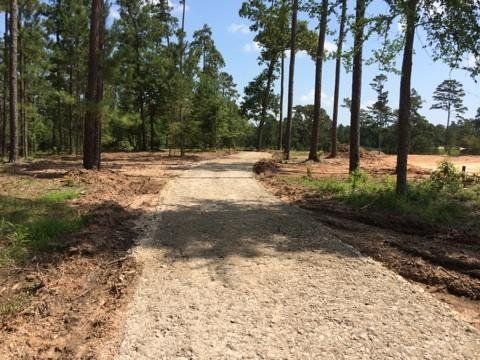 Excavated Road Ready For Laying Asphalt — Houston, TX — HEV Asphalt Paving Co.