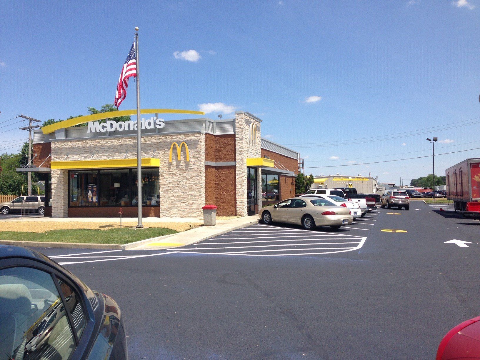 McDonald's Parking Lot — Houston, TX — HEV Asphalt Paving Co.