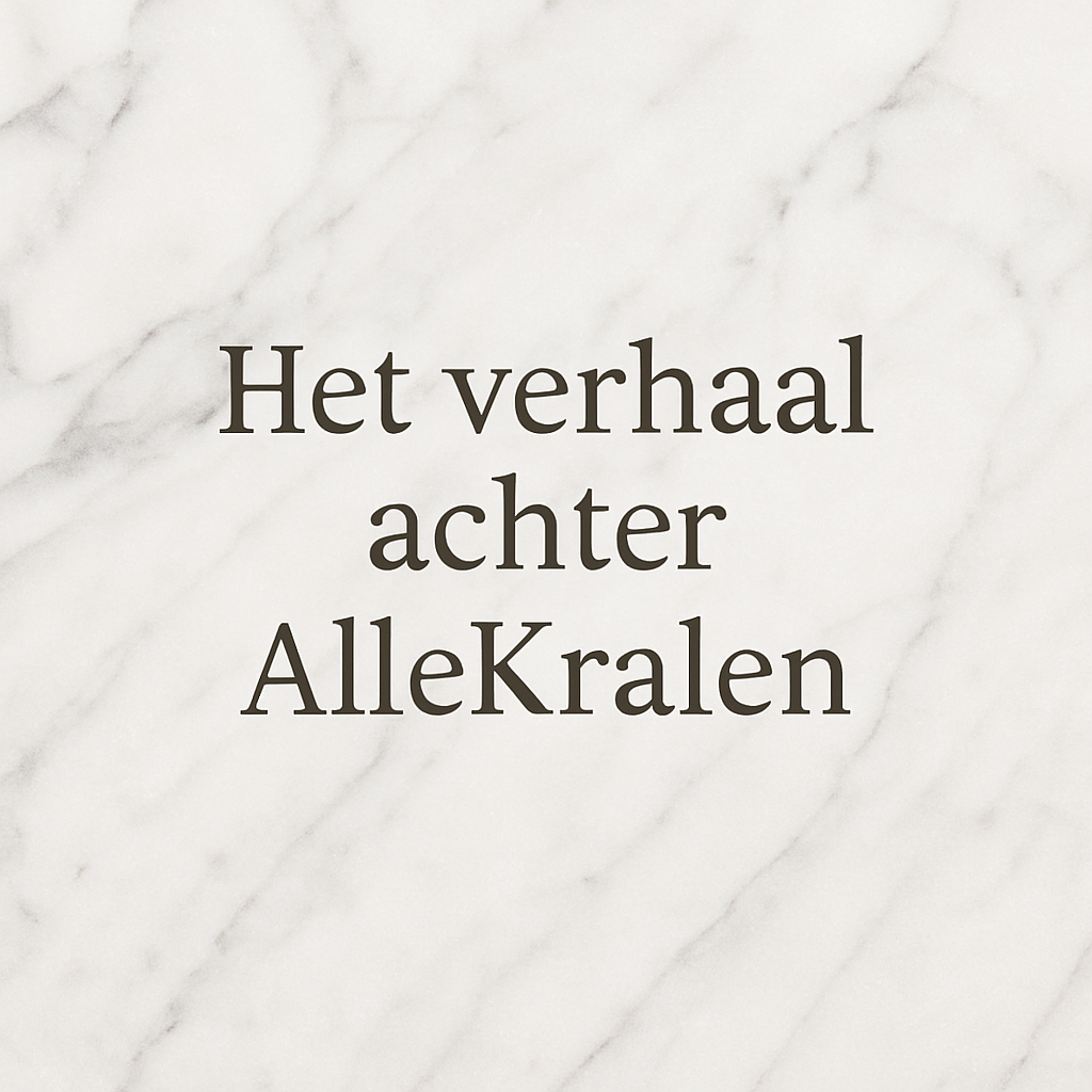 Afbeelding bij blogpost 'het verhaal achter allekralen'