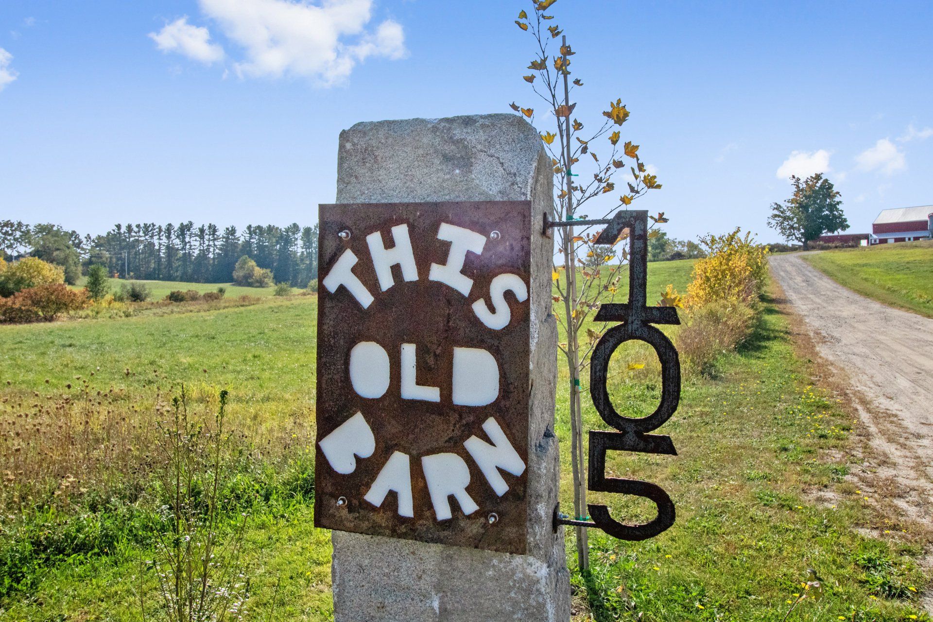 This old barn sign during noon — Dayton, ME — This Old Barn