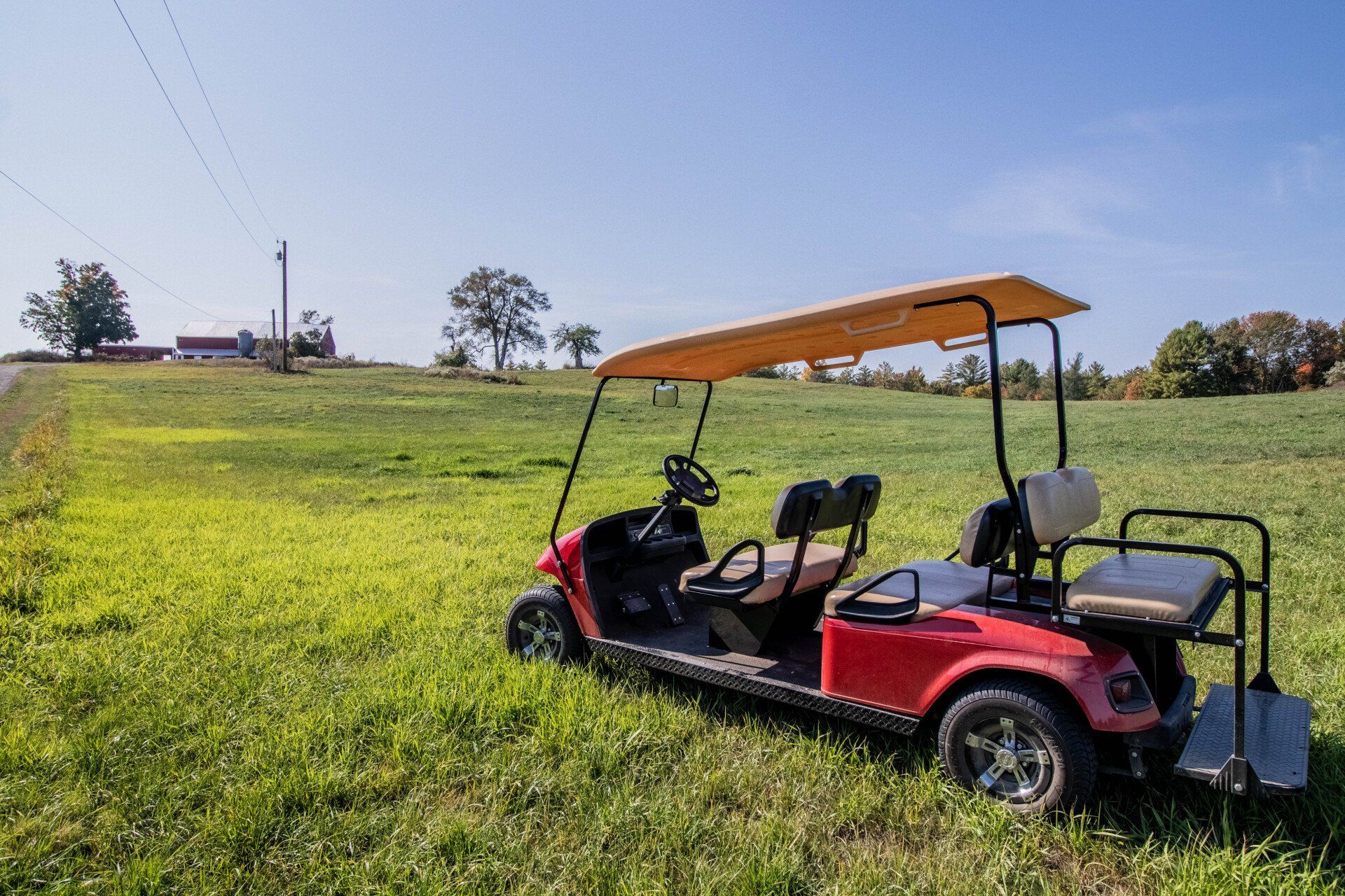 Golf car — Dayton, ME — This Old Barn