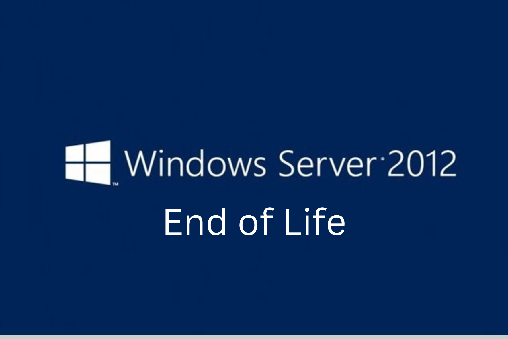 The Solution To Windows Server 2012 End Of Life Eol 4257