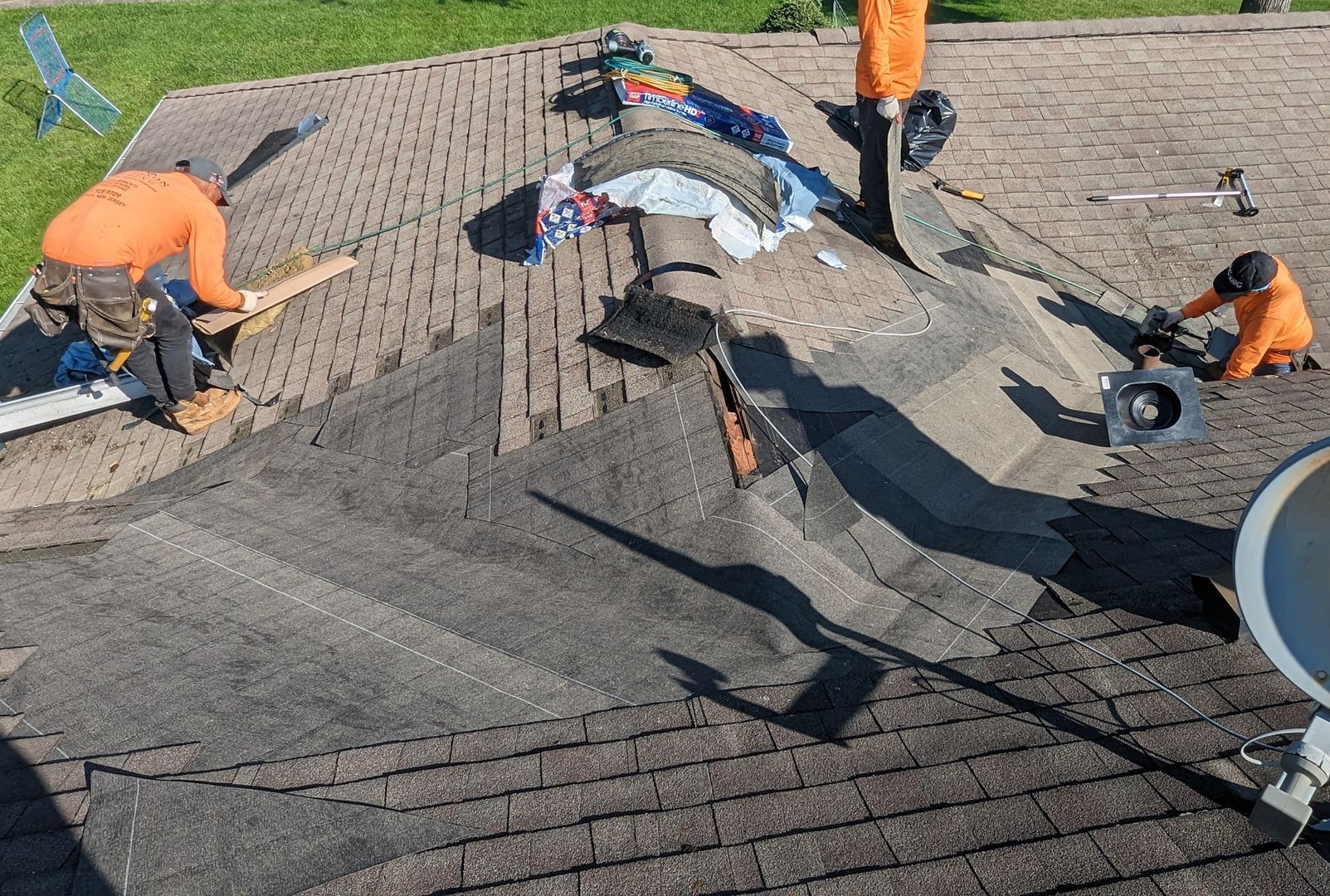 Thorough roof valley replacement on a home in Glen Rock, NJ to prevent future leaks and water damage.