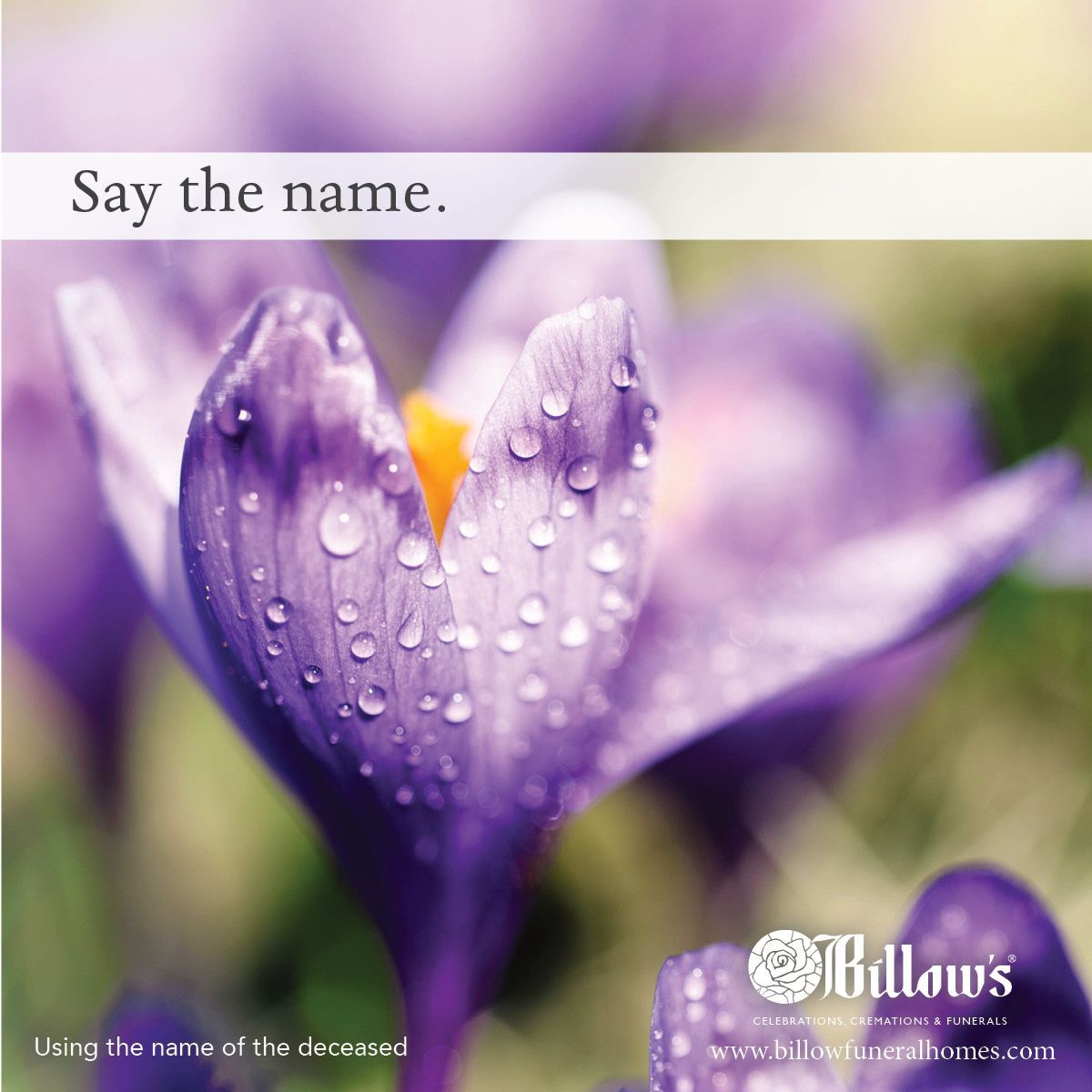 Should You use the Deceased Person’s Name when Talking to Mourners?