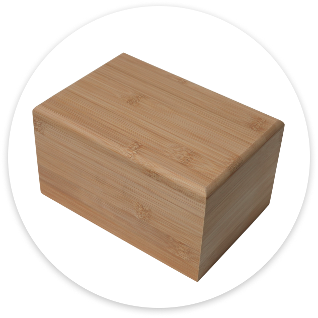 Ecofriendly Bamboo Urn