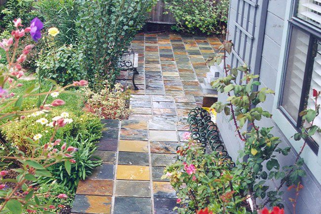 Decorative Concrete Walkway — Fairfield, CA — J S L Landscaping & Maintenance Inc.