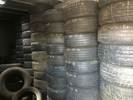 Grade A quality used tires