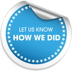 Let us know how we did it Logo