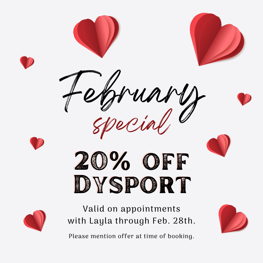 February 2023 Special 20 Off Dysport Injections