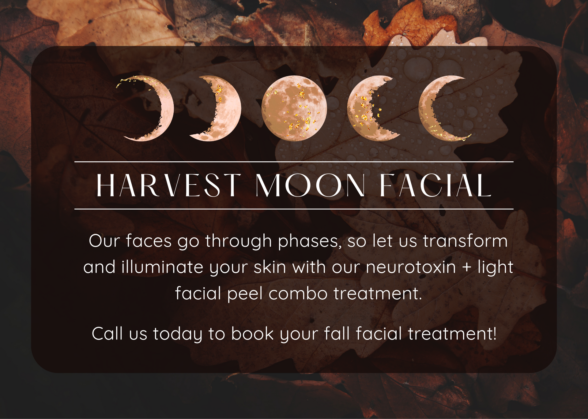 Harvest Moon Facial graphic