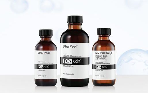 pca peel bottles