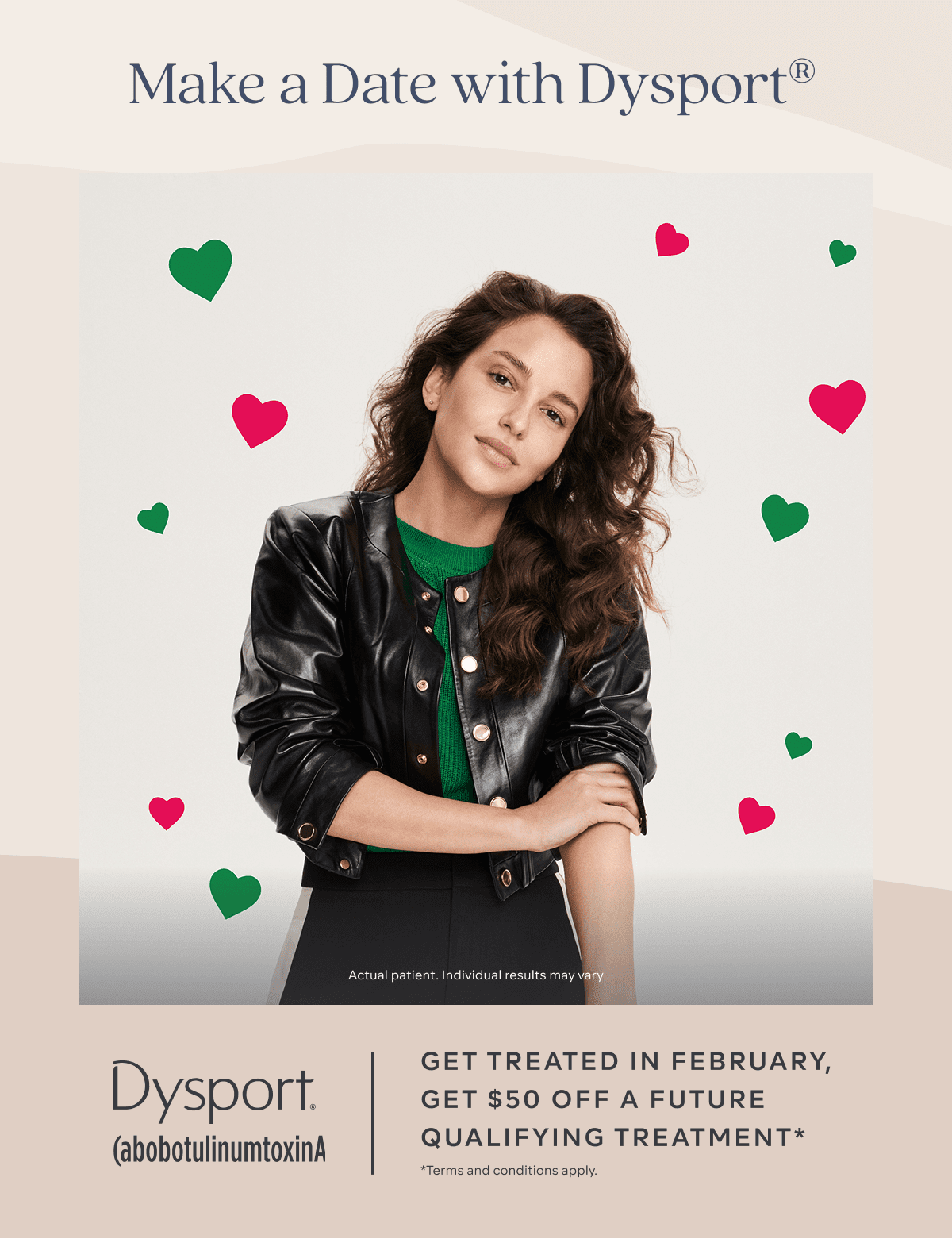 Dysport february promo flyer