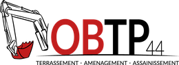 Un logo pour une entreprise appelée obtp44