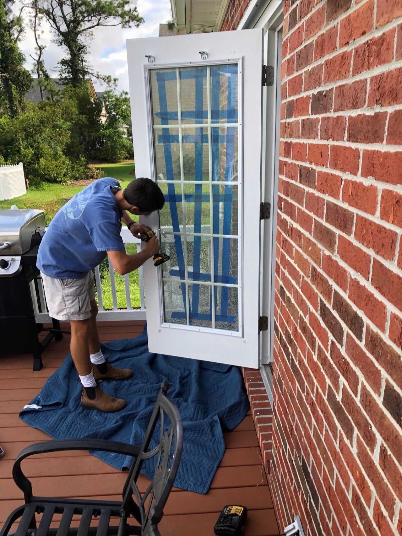 Glass Door Installation