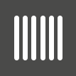 White vertical lines on a gray background.