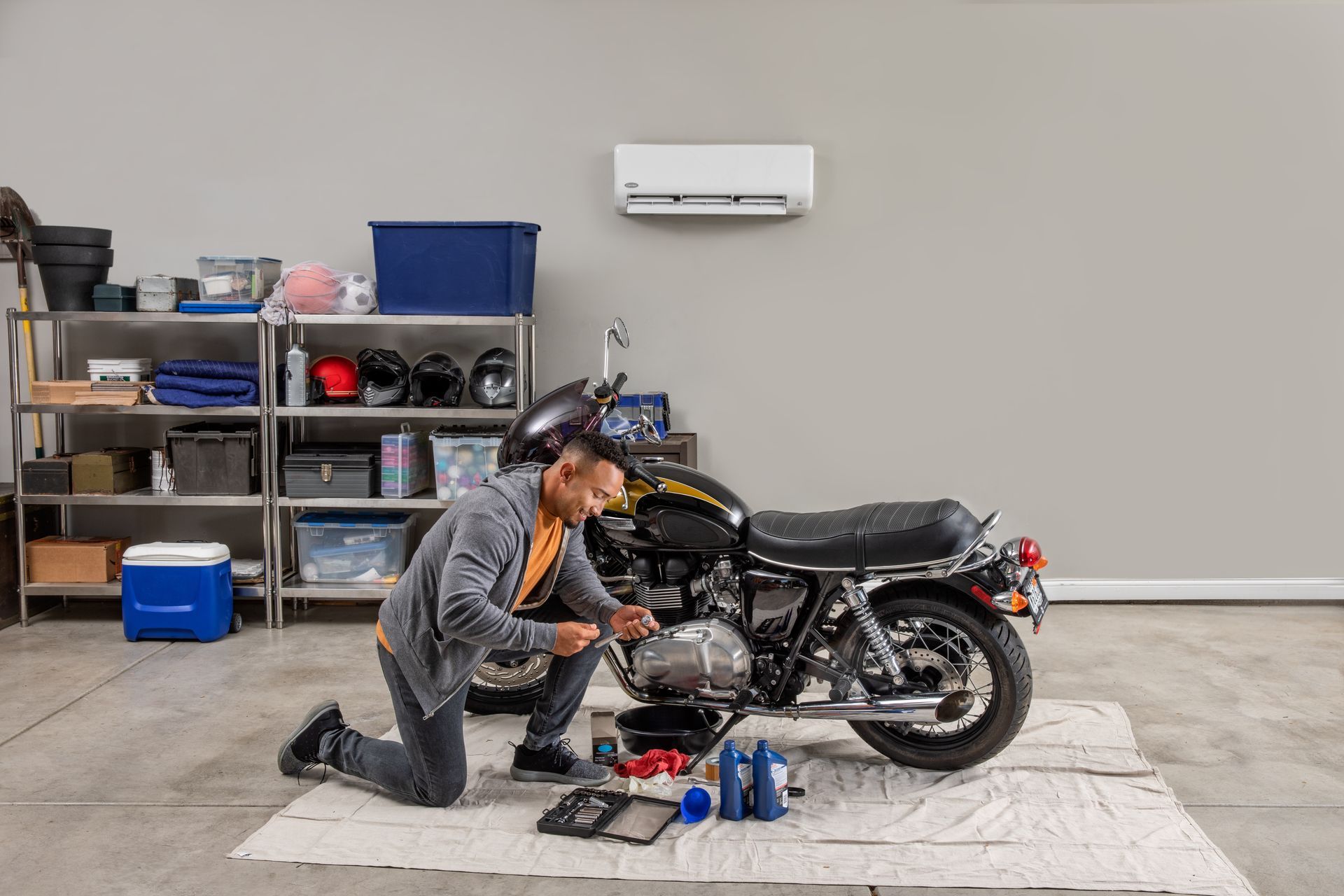 Ductless mini-split installation in Columbus, OH
