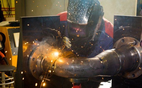 worker welding