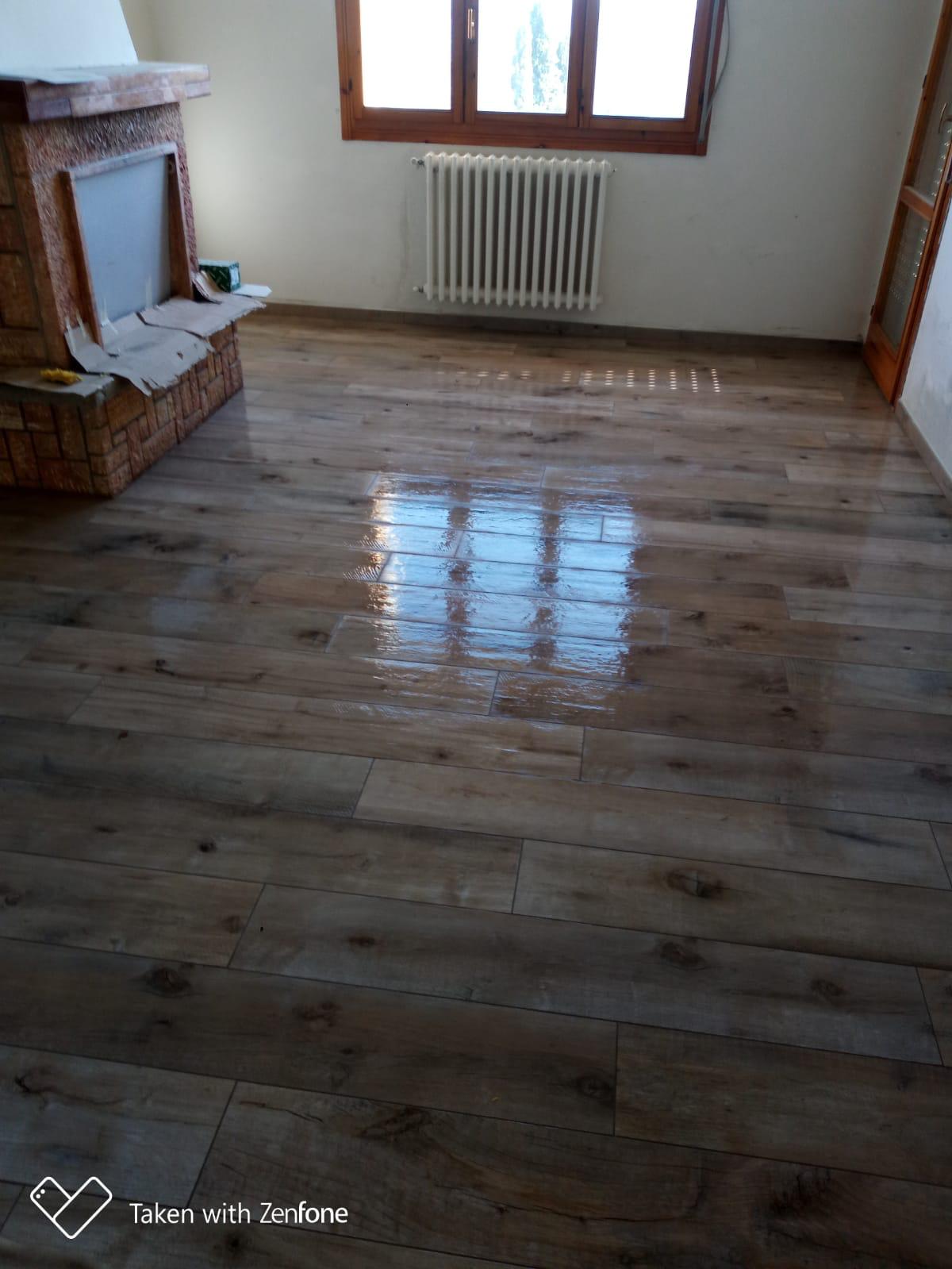 pavimento effetto legno vintage
