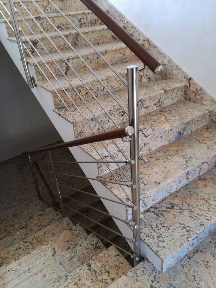 lavorazioni in acciaio, scala, parapetto, ringhiera