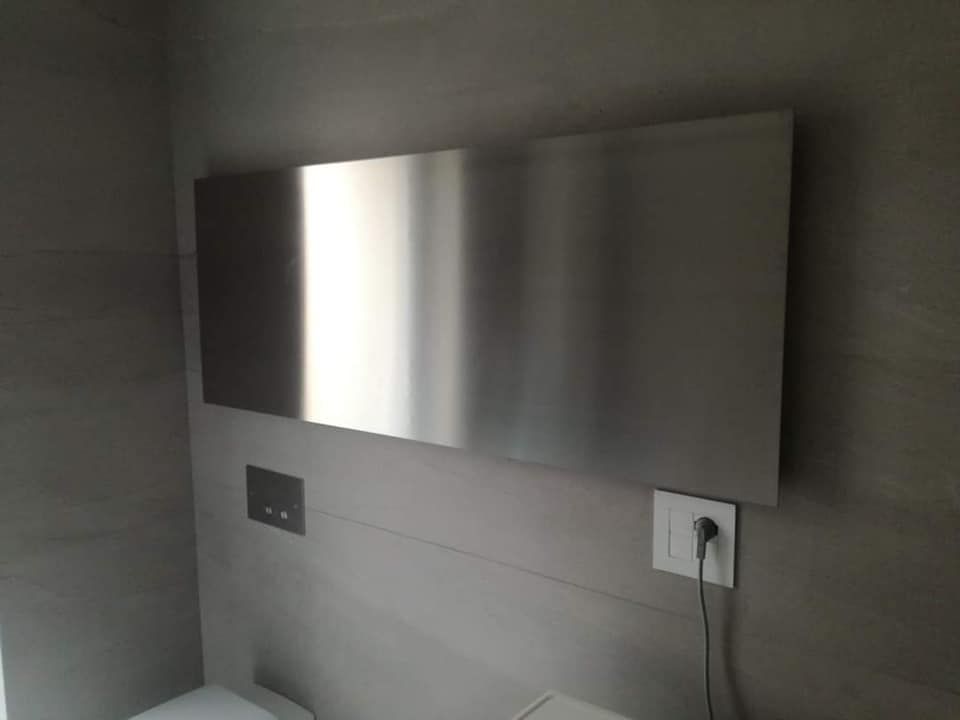 lavorazione in acciaio su misura, piastra per illuminazione