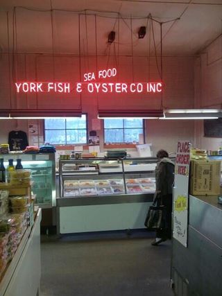 Fresh Fish Fridays - York Fish & Oyster Co at the New Eastern Market, York, PA