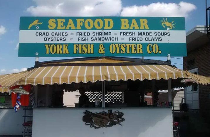 York & Fish Oyster Co. Seafood Bar — York, PA