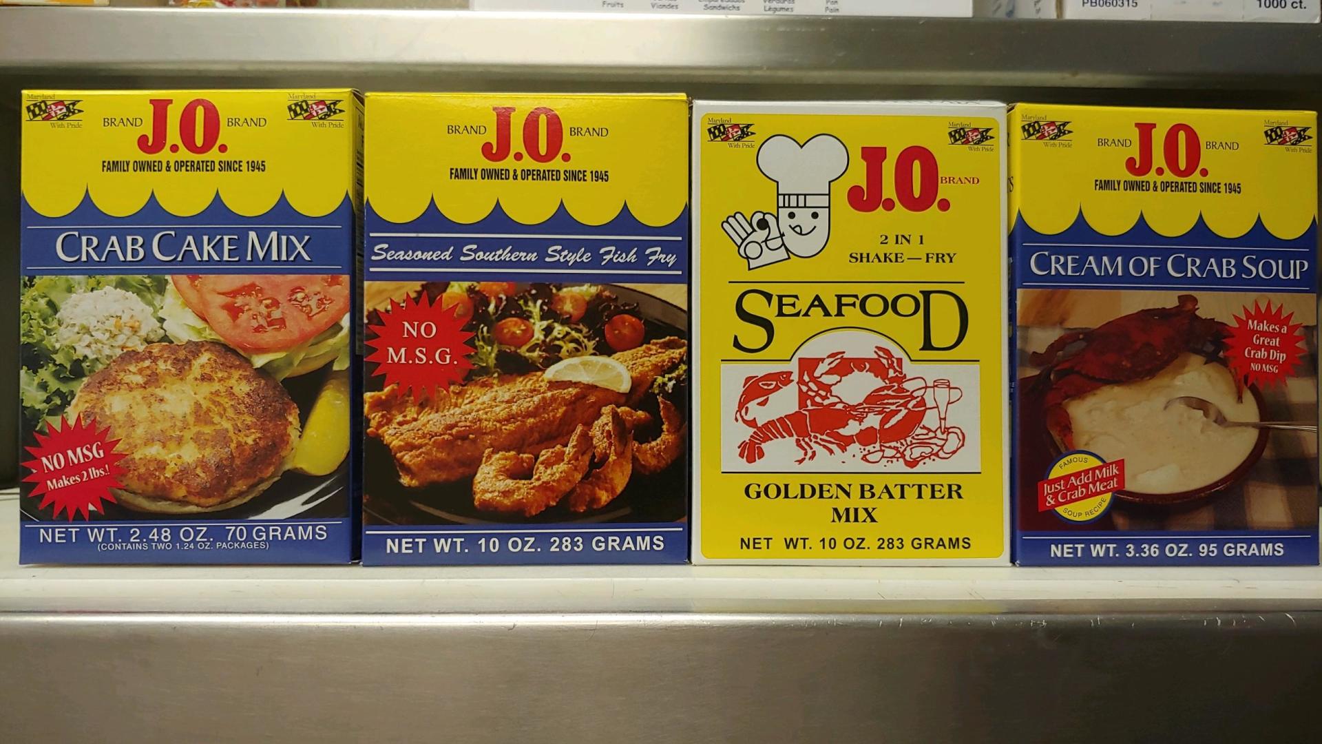 J.O. Seafood Seasoning In A Box — York, PA — York Fish & Oyster Co