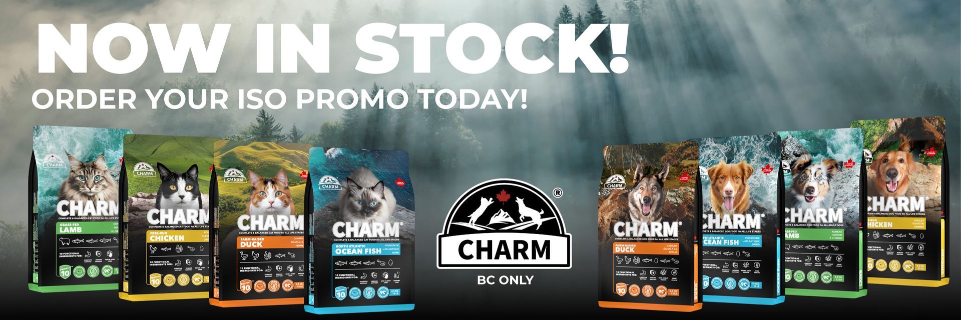 Charm new Canadian pet food