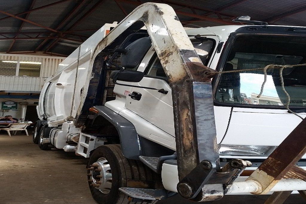 Garbage Truck is Being Repaired — Preston’s NT in Winnellie, NT