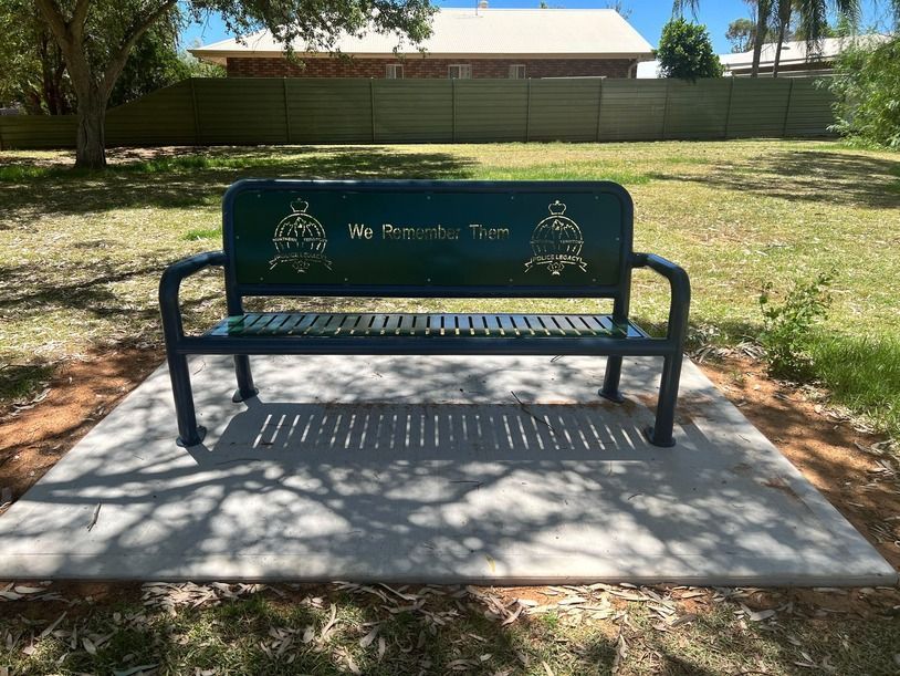 Public Steel Bench Seat — Preston’s NT in Winnellie, NT