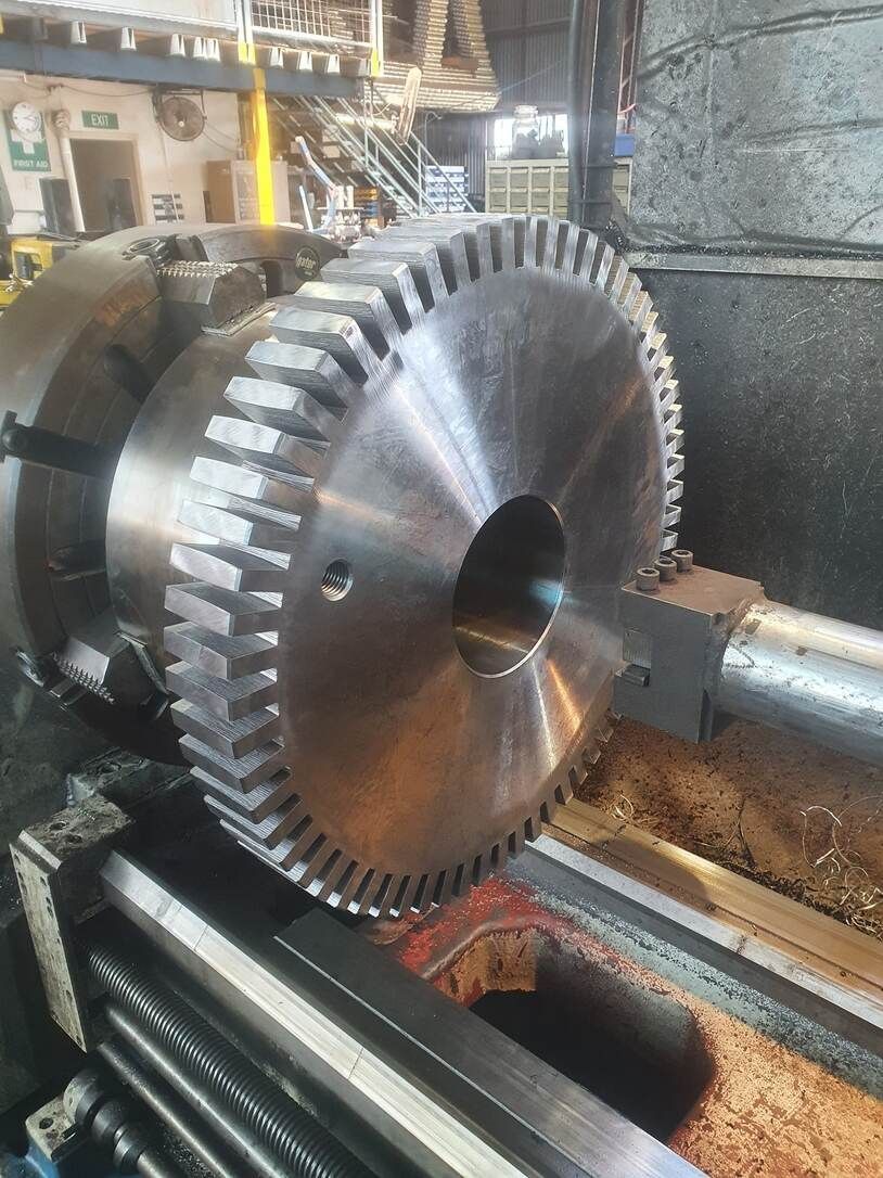 Newly Fabricated Cog — Steel Fabrication in Winnellie, NT