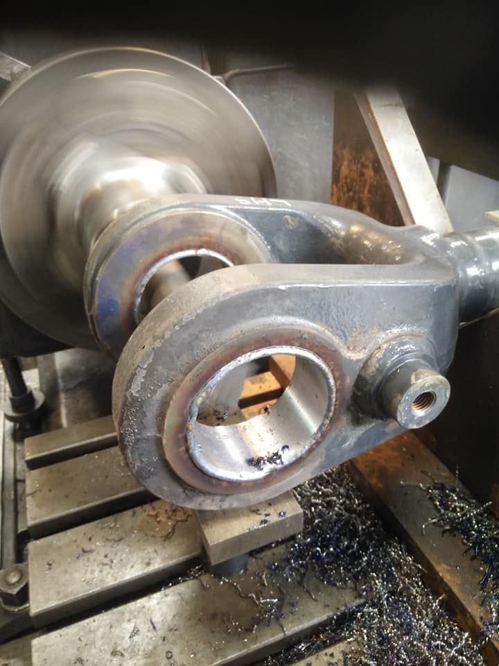 A Machine is Cutting a Piece of Metal on a Lathe — Preston’s NT in Winnellie, NT