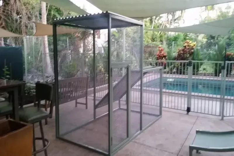Custom Made Steel Frame Enclosure — Preston’s NT in Winnellie, NT