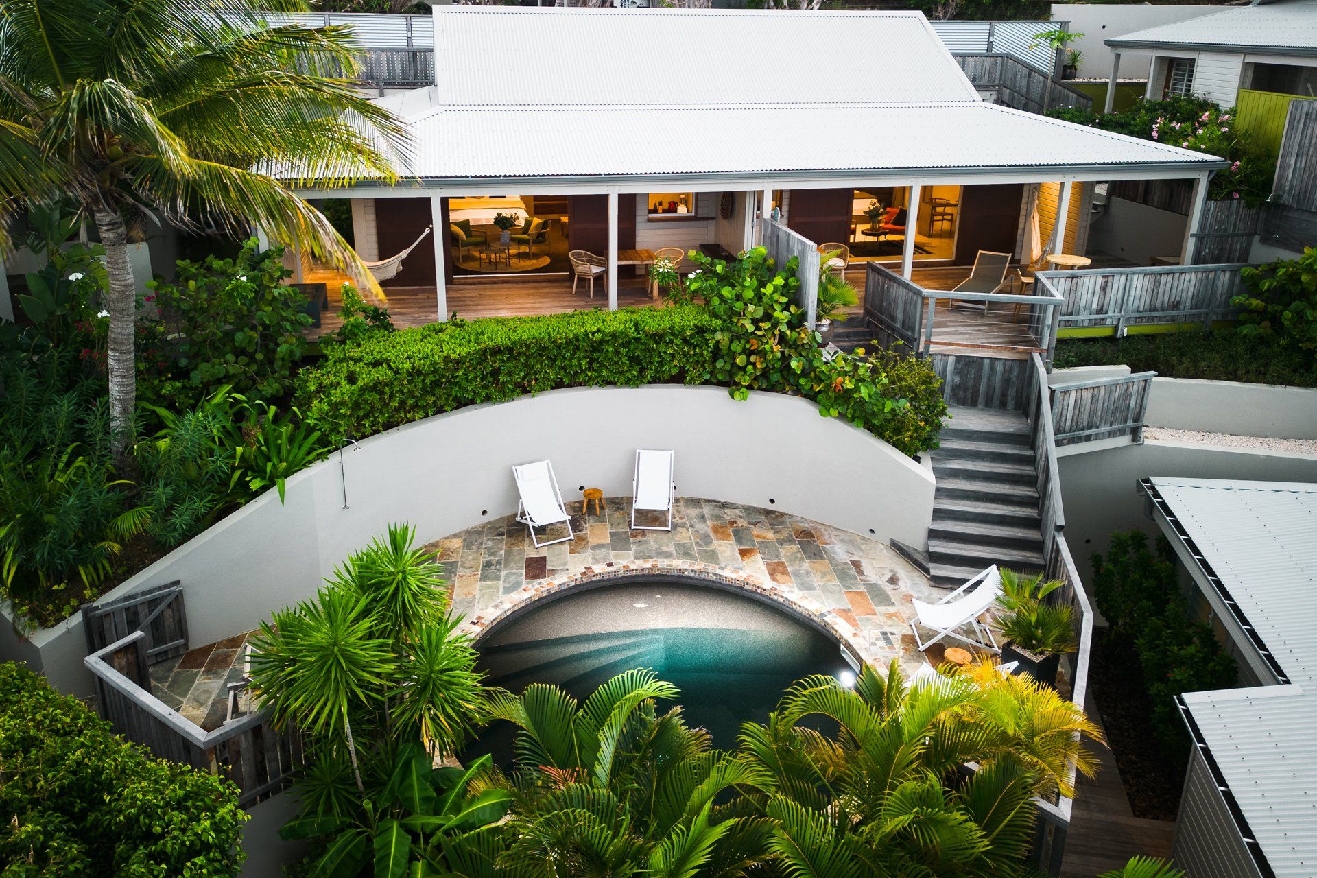 Karibuni St Martin - Caribbean hotel with pool