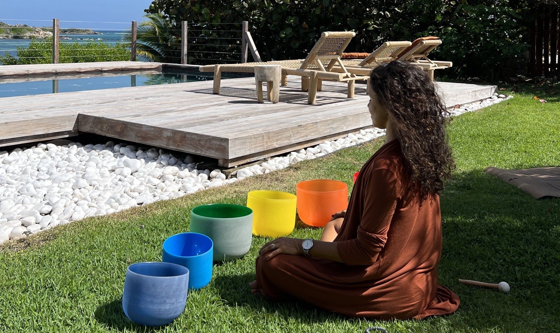 St Martin - Yoga Retreat in the Caribbean, singing bowls and meditation