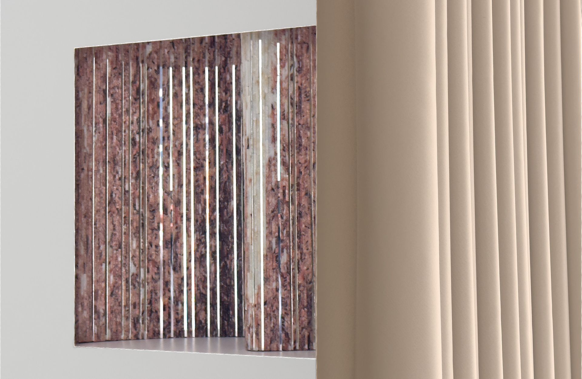 Monostudio.design, Apuana Mosaici, Apuana Marmi Vagli, drappo