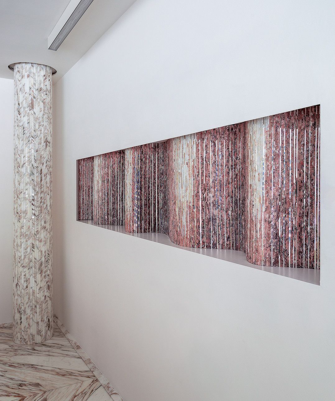 Monostudio.design, Apuana Mosaici, Apuana Marmi Vagli, drappo