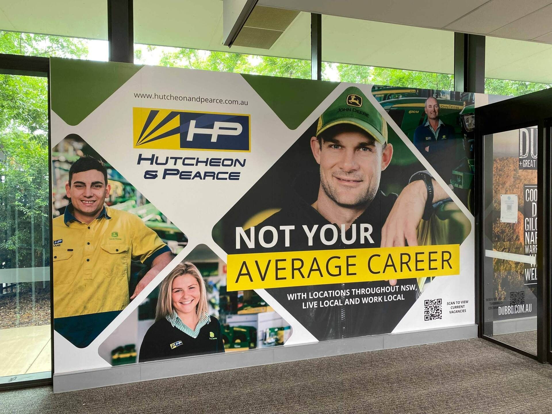 Sign Promoting Careers at Hutchson & Pearce — Signvision In Dubbo, NSW