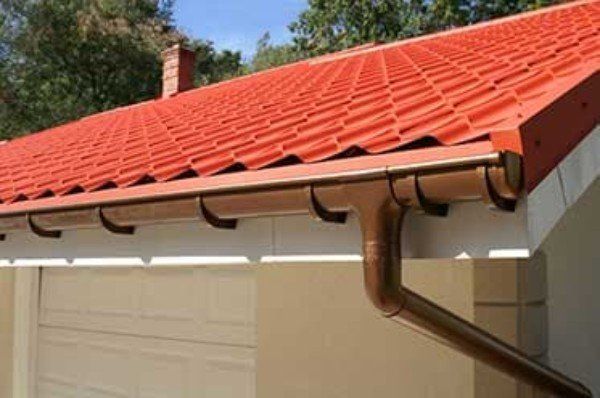 Quality roof on home